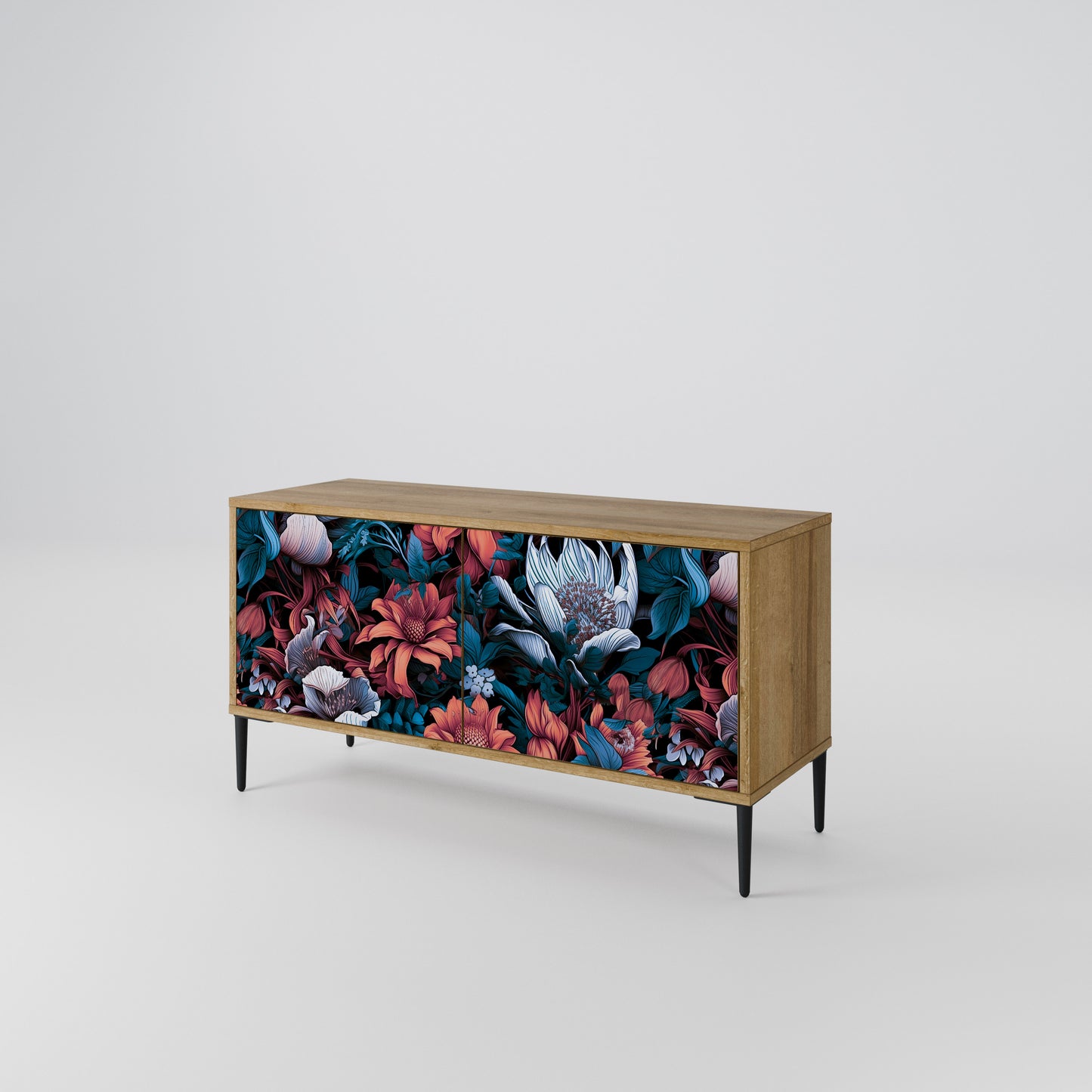 ETHEREAL BLOSSOMS Mobile TV Compatto a 2 Ante