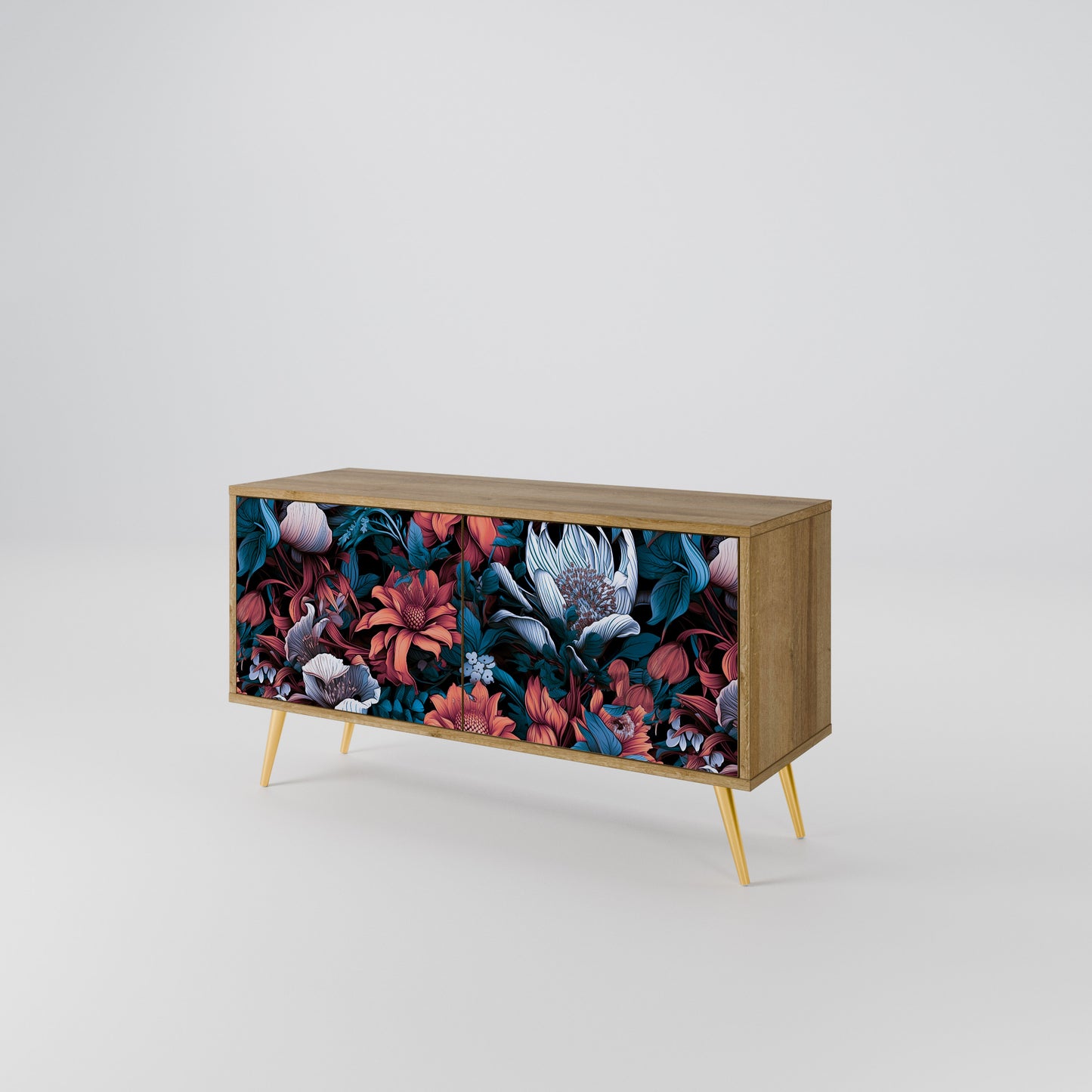 ETHEREAL BLOSSOMS Mobile TV Compatto a 2 Ante