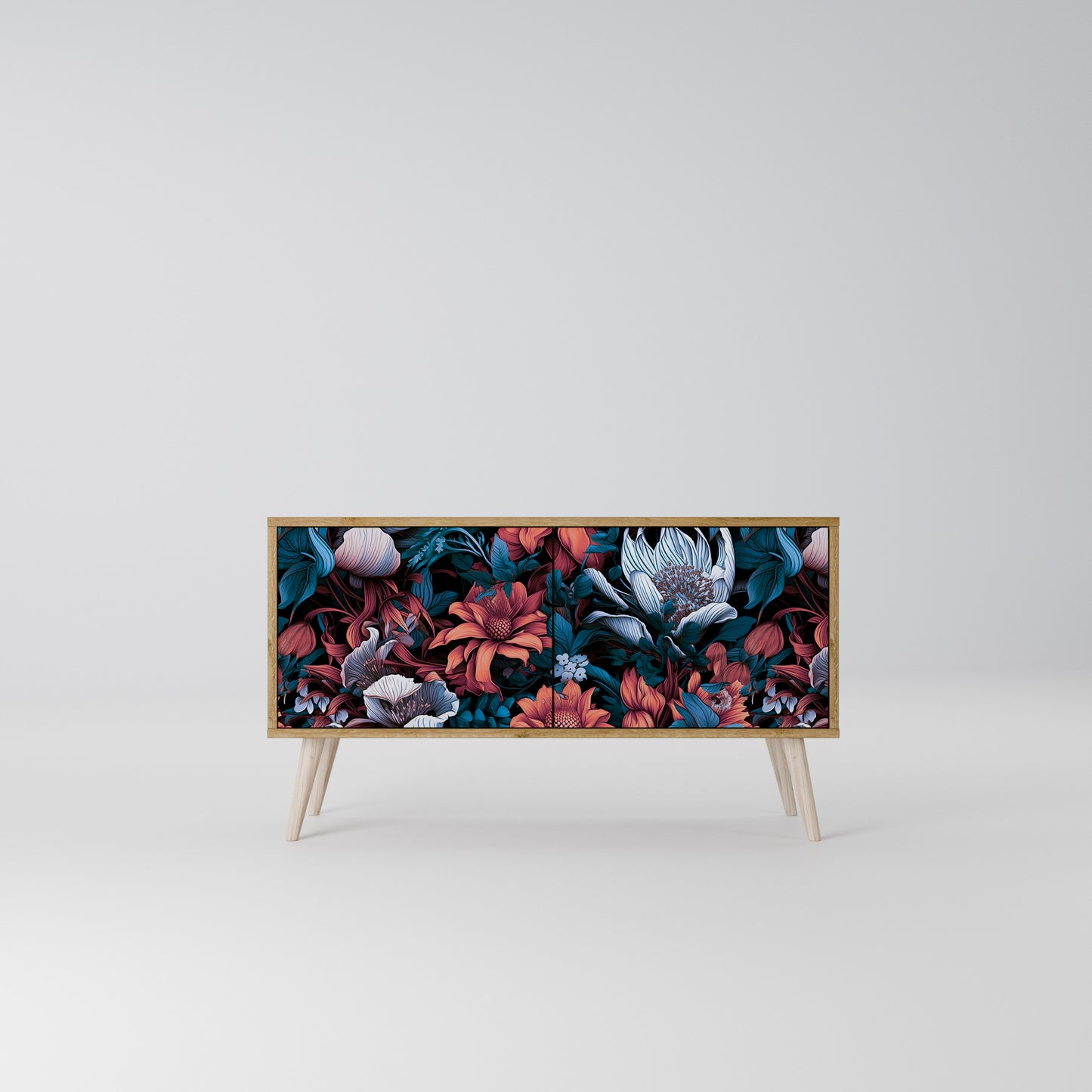 ETHEREAL BLOSSOMS Mobile TV Compatto a 2 Ante