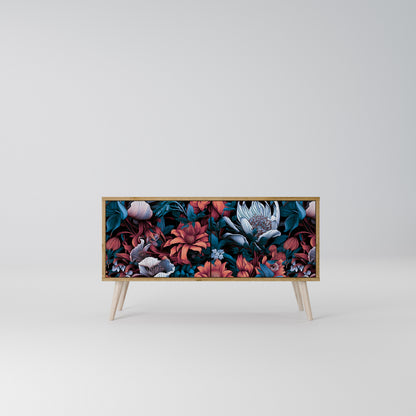 ETHEREAL BLOSSOMS Mobile TV Compatto a 2 Ante