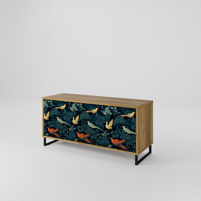 FOWL ORNAMENT Mobile TV Compatto a 2 Ante