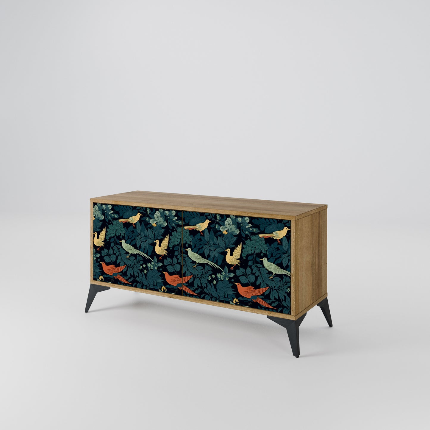 FOWL ORNAMENT Mobile TV Compatto a 2 Ante