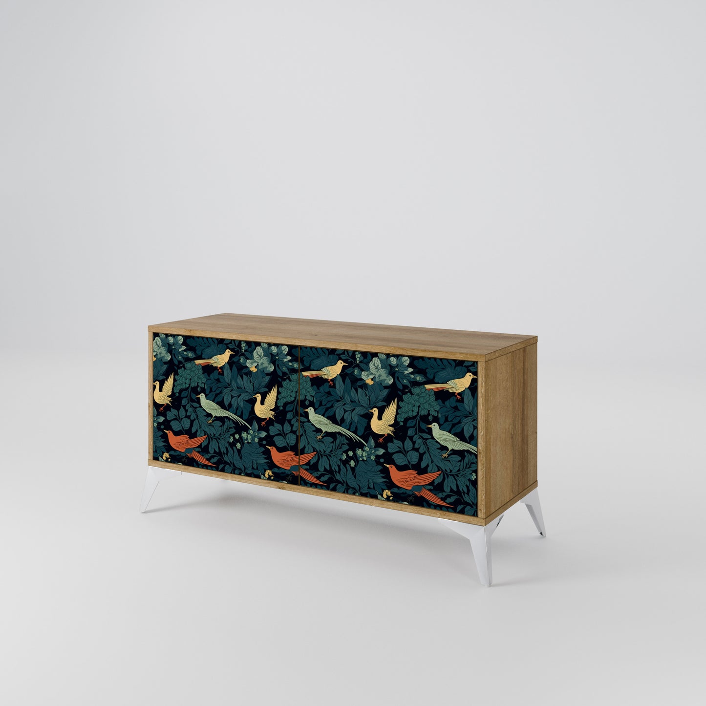 FOWL ORNAMENT Mobile TV Compatto a 2 Ante
