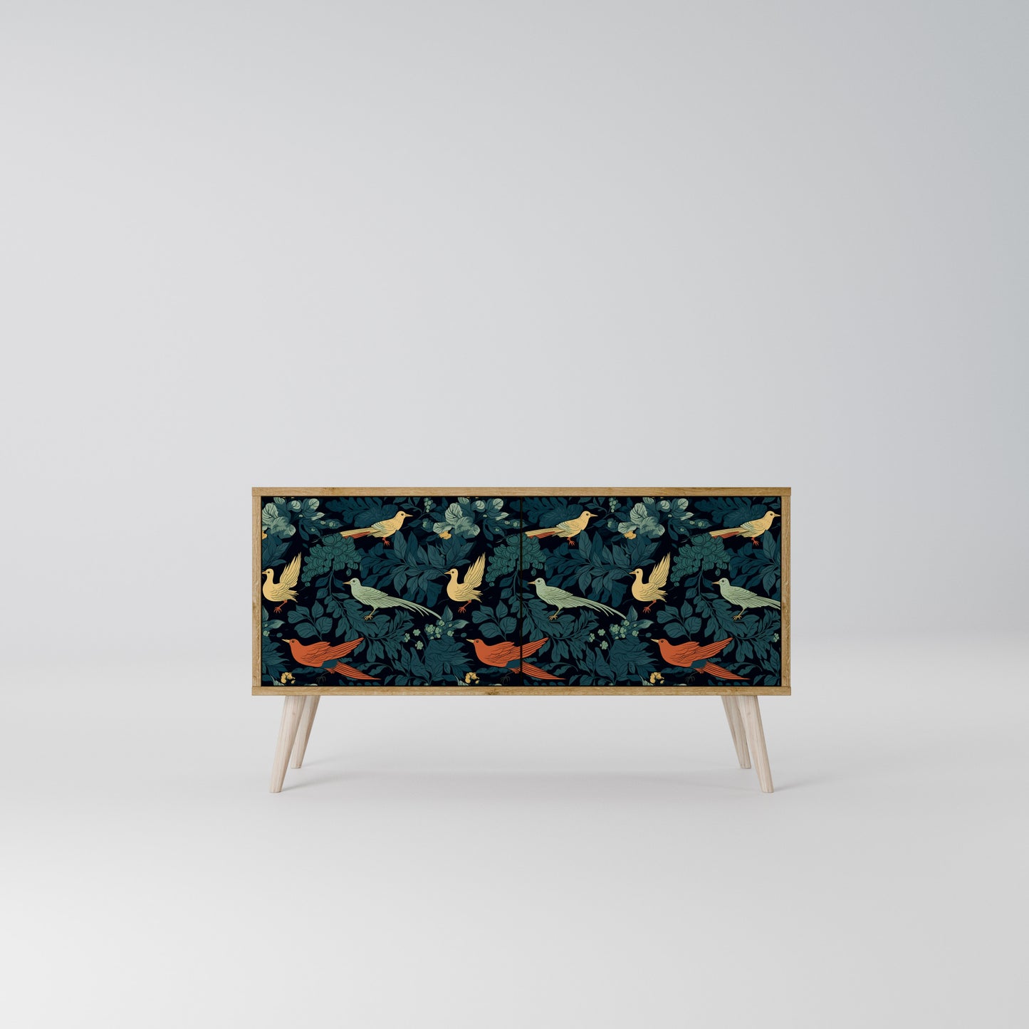 FOWL ORNAMENT Mobile TV Compatto a 2 Ante