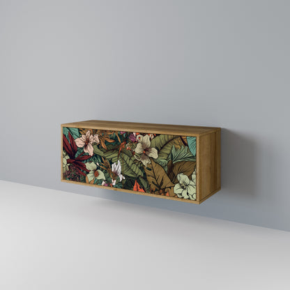 BOTANICAL EMERGENCE Mobile TV Compatto a 2 Ante