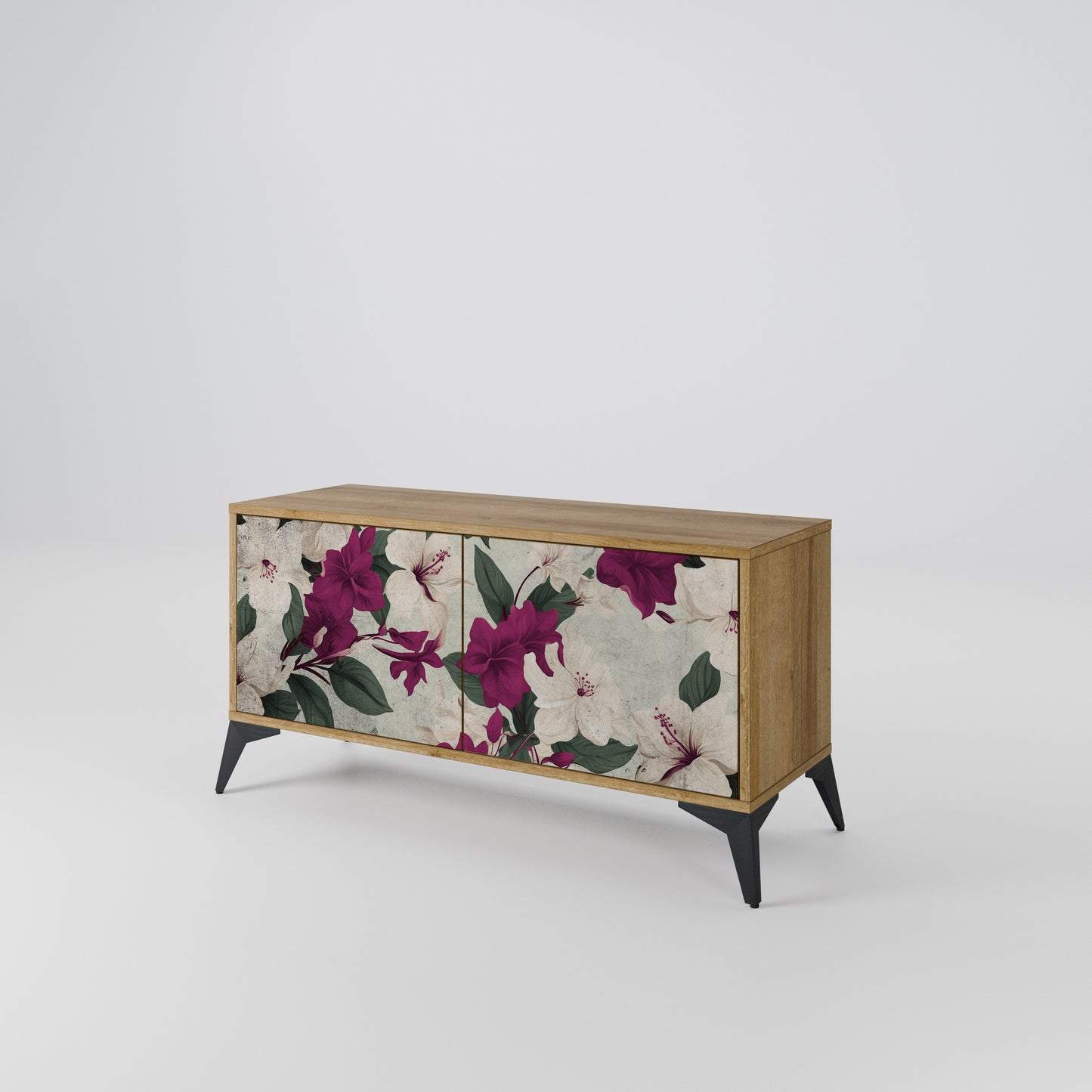 FLOWERET DREAM Compact 2-Door TV Cabinet