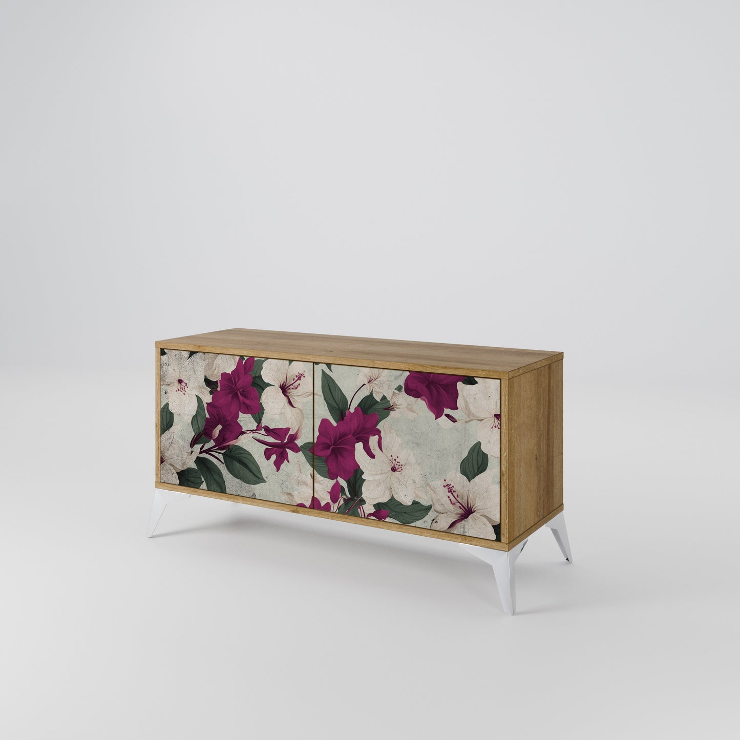 FLOWERET DREAM Compact 2-Door TV Cabinet