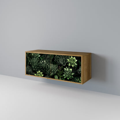 SUCCULENT JUNGLE Mobile TV Compatto a 2 Ante