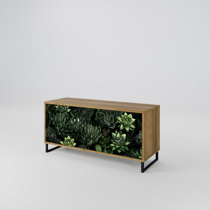 SUCCULENT JUNGLE Mobile TV Compatto a 2 Ante