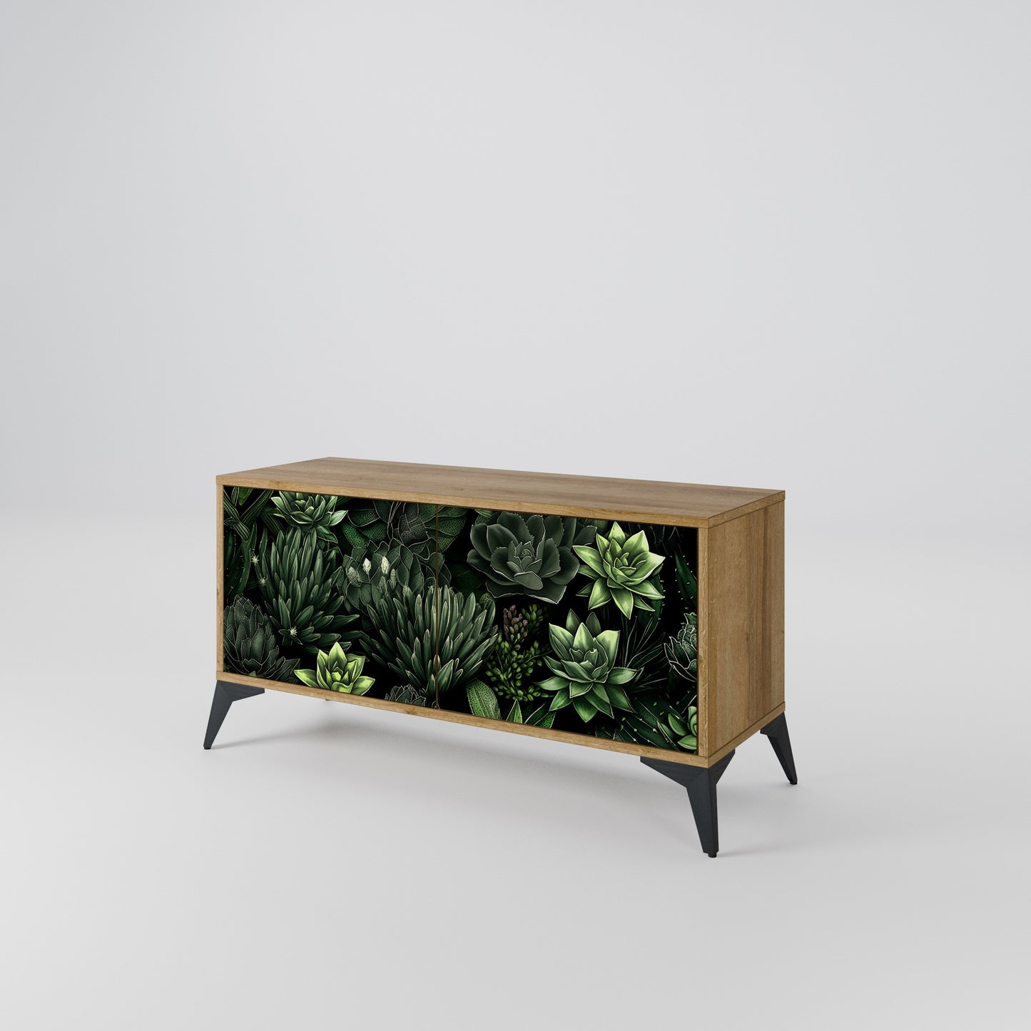 SUCCULENT JUNGLE Mobile TV Compatto a 2 Ante