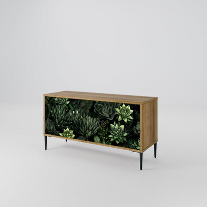 SUCCULENT JUNGLE Mobile TV Compatto a 2 Ante