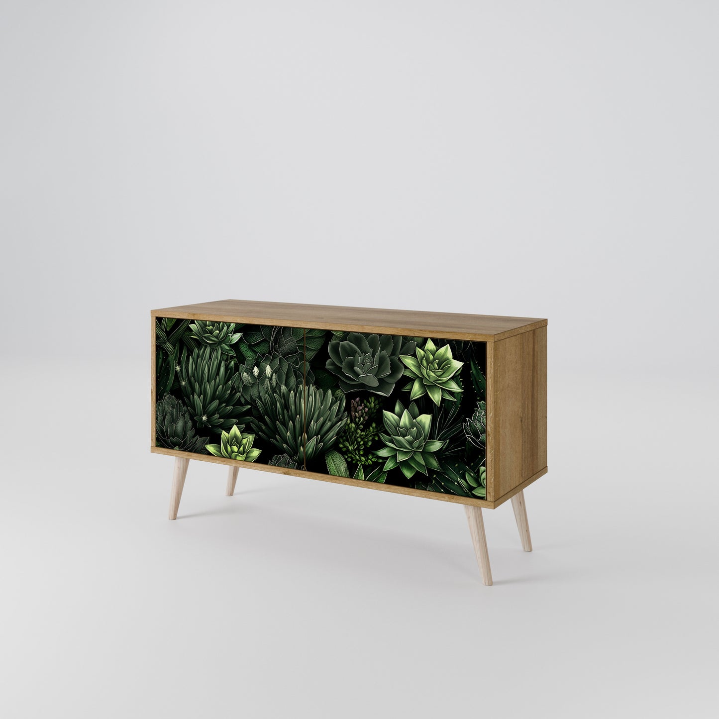 SUCCULENT JUNGLE Mobile TV Compatto a 2 Ante