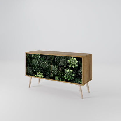 SUCCULENT JUNGLE Mobile TV Compatto a 2 Ante