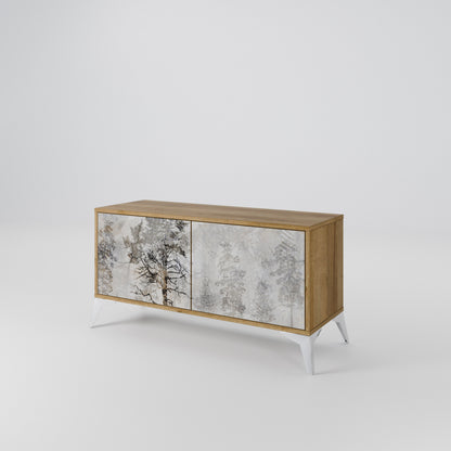 FADE IN THE TREES Mobile TV Compatto a 2 Ante