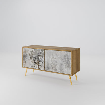 FADE IN THE TREES Mobile TV Compatto a 2 Ante