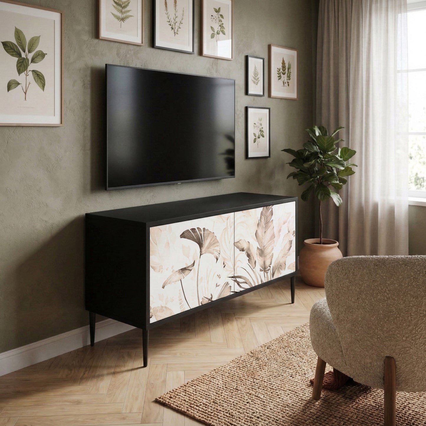 WILD TENDERNESS Mobile TV Compatto a 2 Ante