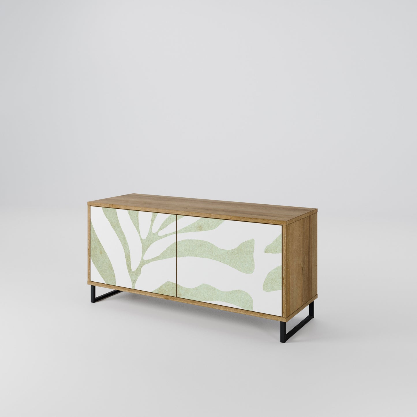 BOTANICAL SPARK Mobile TV Compatto a 2 Ante