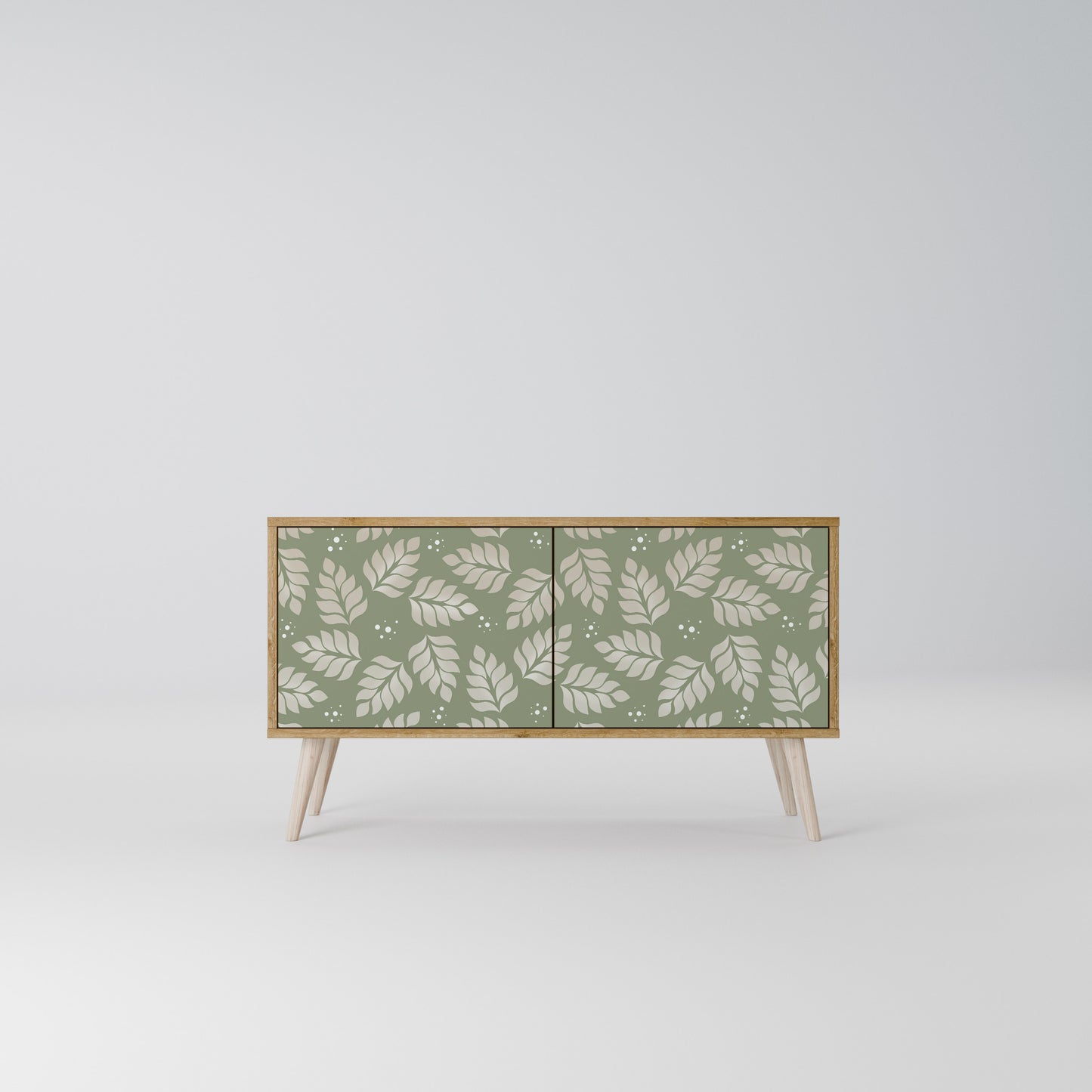 LEAVES ON GREEN Mobile TV Compatto a 2 Ante