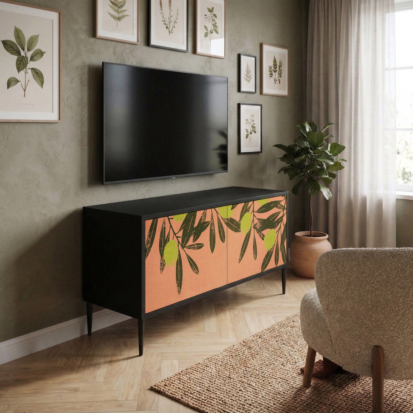 JUICY OLIVES Mobile TV Compatto a 2 Ante