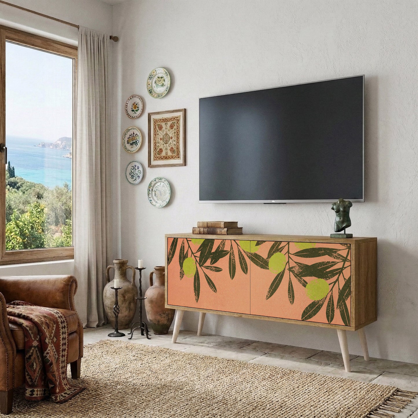 JUICY OLIVES Mobile TV Compatto a 2 Ante