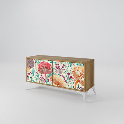 FUNGUS FANTASY Mobile TV Compatto a 2 Ante