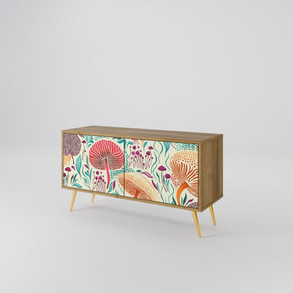 FUNGUS FANTASY Mobile TV Compatto a 2 Ante