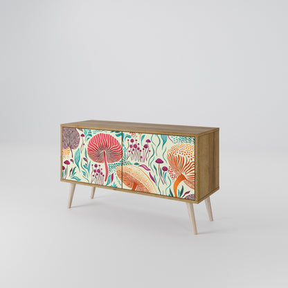 FUNGUS FANTASY Mobile TV Compatto a 2 Ante