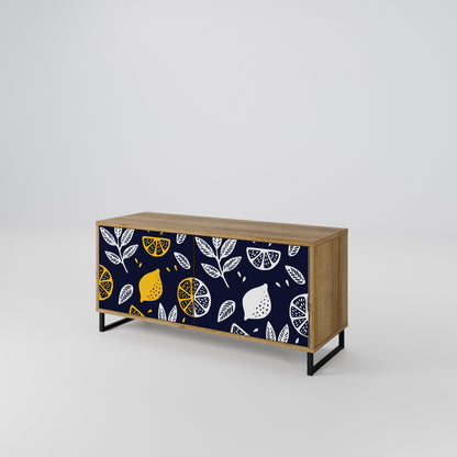 CITRUS BLACK AND WHITE Mobile TV Compatto a 2 Ante