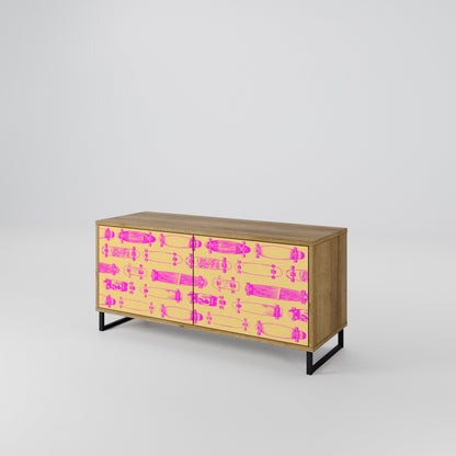 SKATEBOARD ARTISTRY Mobile TV Compatto a 2 Ante