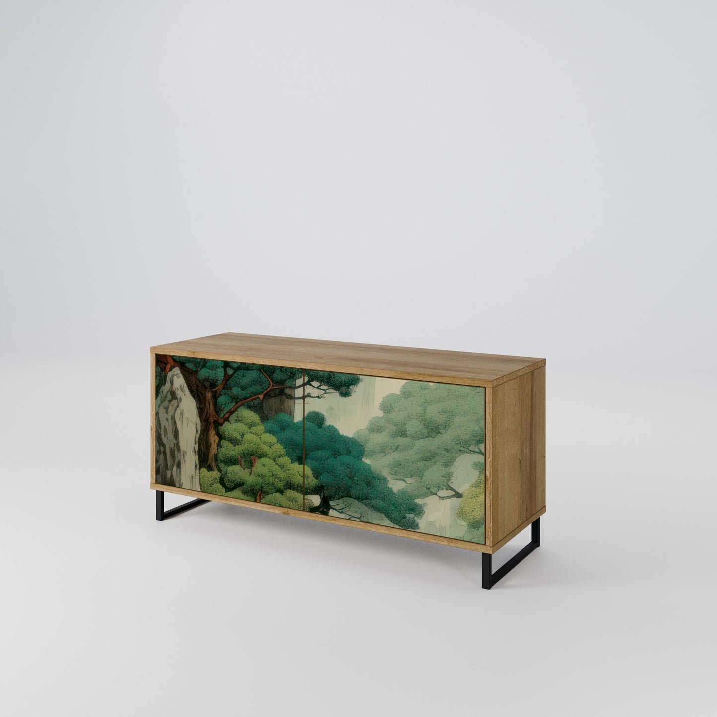 VERDURE ABYSS Mobile TV Compatto a 2 Ante