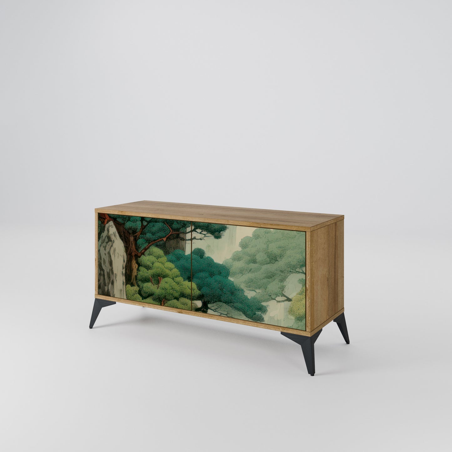 VERDURE ABYSS Mobile TV Compatto a 2 Ante