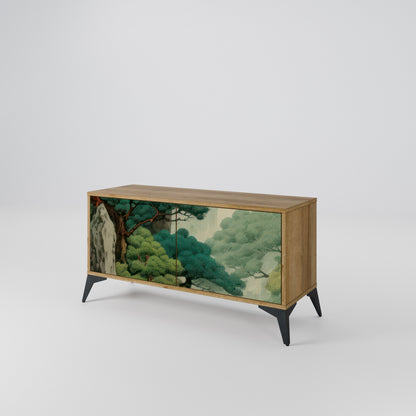 VERDURE ABYSS Mobile TV Compatto a 2 Ante