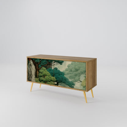 VERDURE ABYSS Mobile TV Compatto a 2 Ante