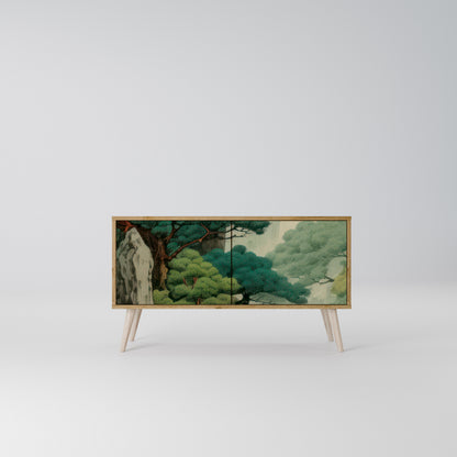 VERDURE ABYSS Mobile TV Compatto a 2 Ante