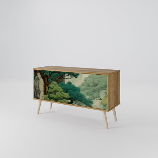 VERDURE ABYSS Mobile TV Compatto a 2 Ante