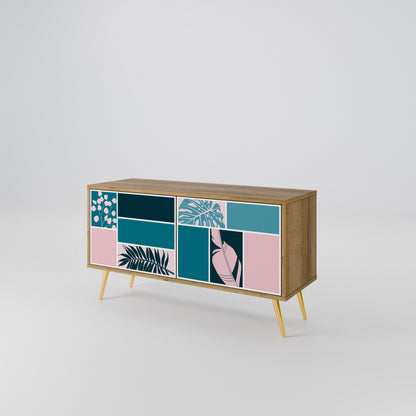 COMBINATION OF SHAPES Mobile TV Compatto a 2 Ante