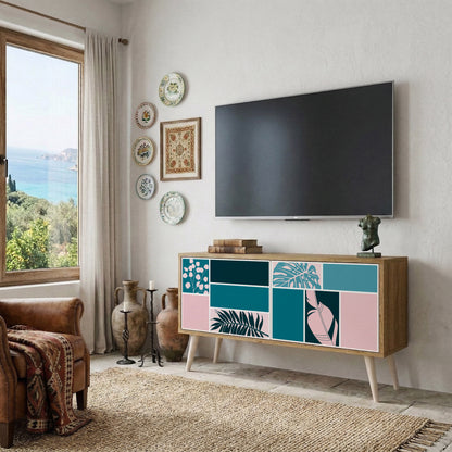 COMBINATION OF SHAPES Mobile TV Compatto a 2 Ante
