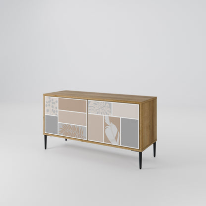 TROPICAL SHAPES Mobile TV Compatto a 2 Ante