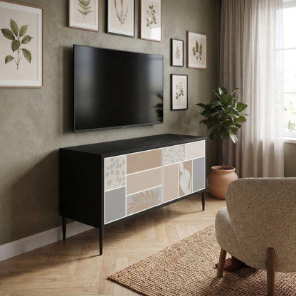 TROPICAL SHAPES Mobile TV Compatto a 2 Ante