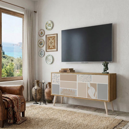 TROPICAL SHAPES Mobile TV Compatto a 2 Ante