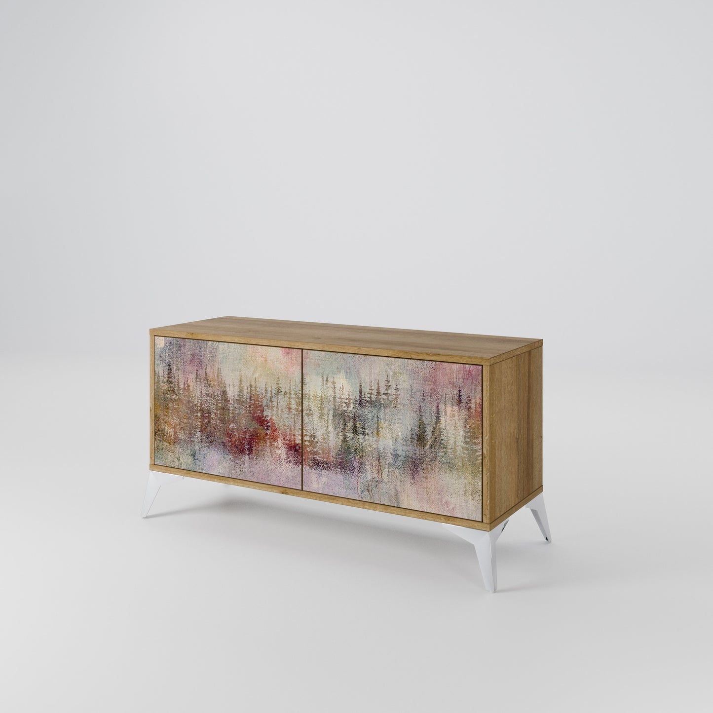 VEILED SUMMIT Mobile TV Compatto a 2 Ante