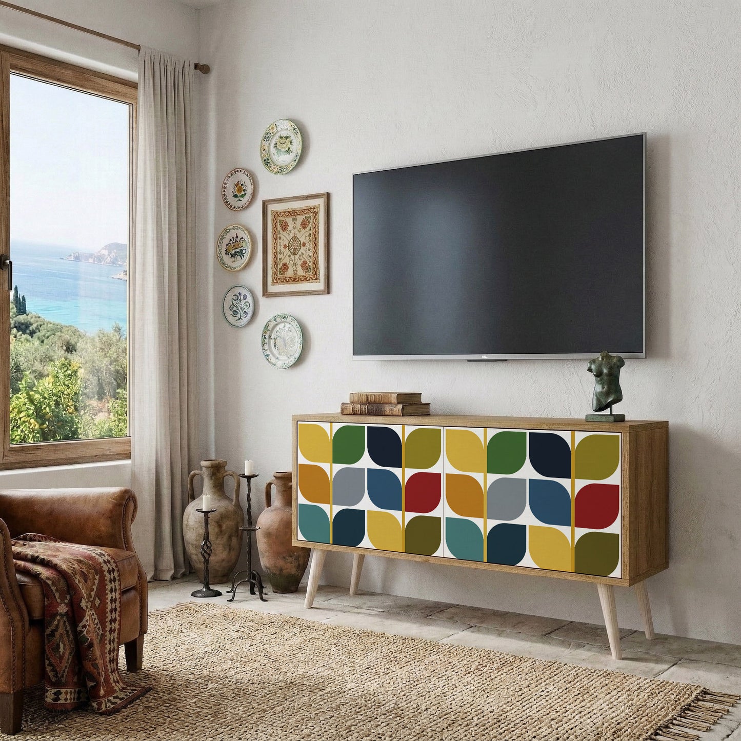 WEIGHTLESS HOURS Mobile TV Compatto a 2 Ante