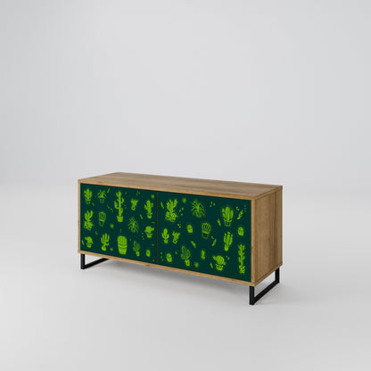 DESERT GREEN Mobile TV Compatto a 2 Ante