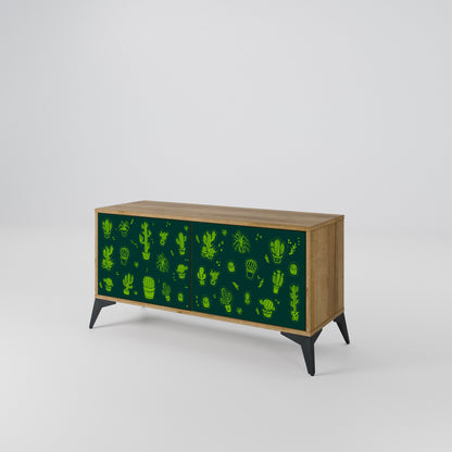 DESERT GREEN Mobile TV Compatto a 2 Ante