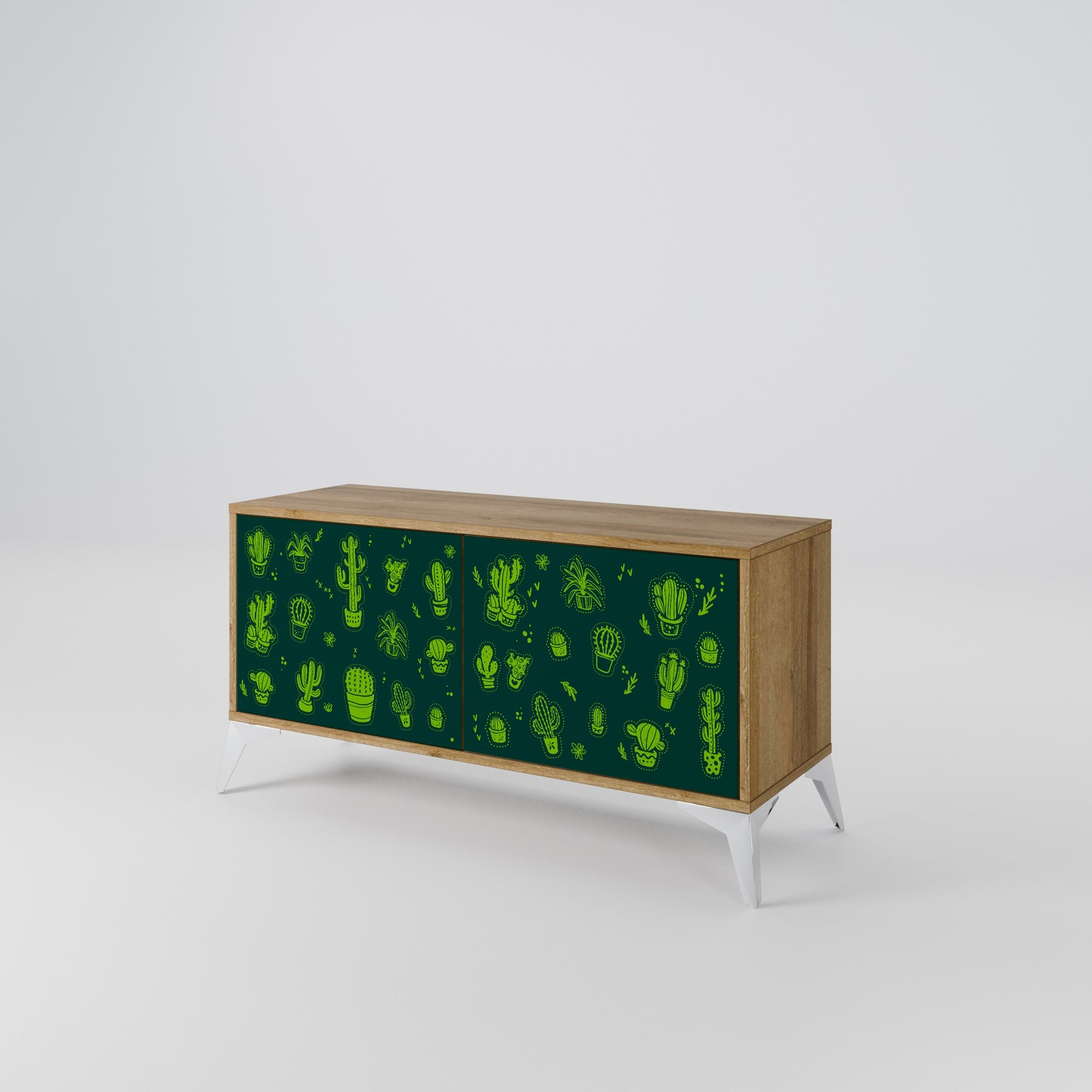 DESERT GREEN Mobile TV Compatto a 2 Ante