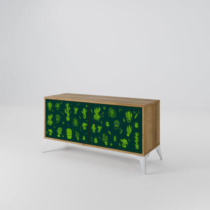 DESERT GREEN Mobile TV Compatto a 2 Ante