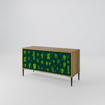 DESERT GREEN Mobile TV Compatto a 2 Ante