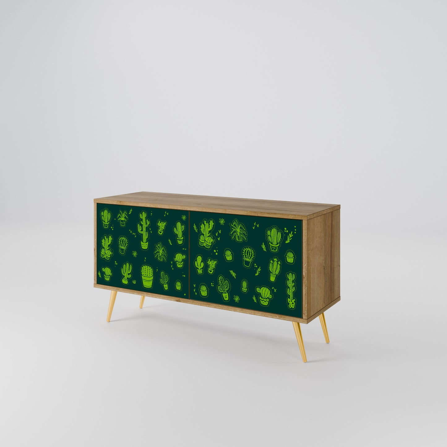 DESERT GREEN Mobile TV Compatto a 2 Ante