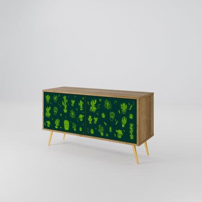 DESERT GREEN Mobile TV Compatto a 2 Ante