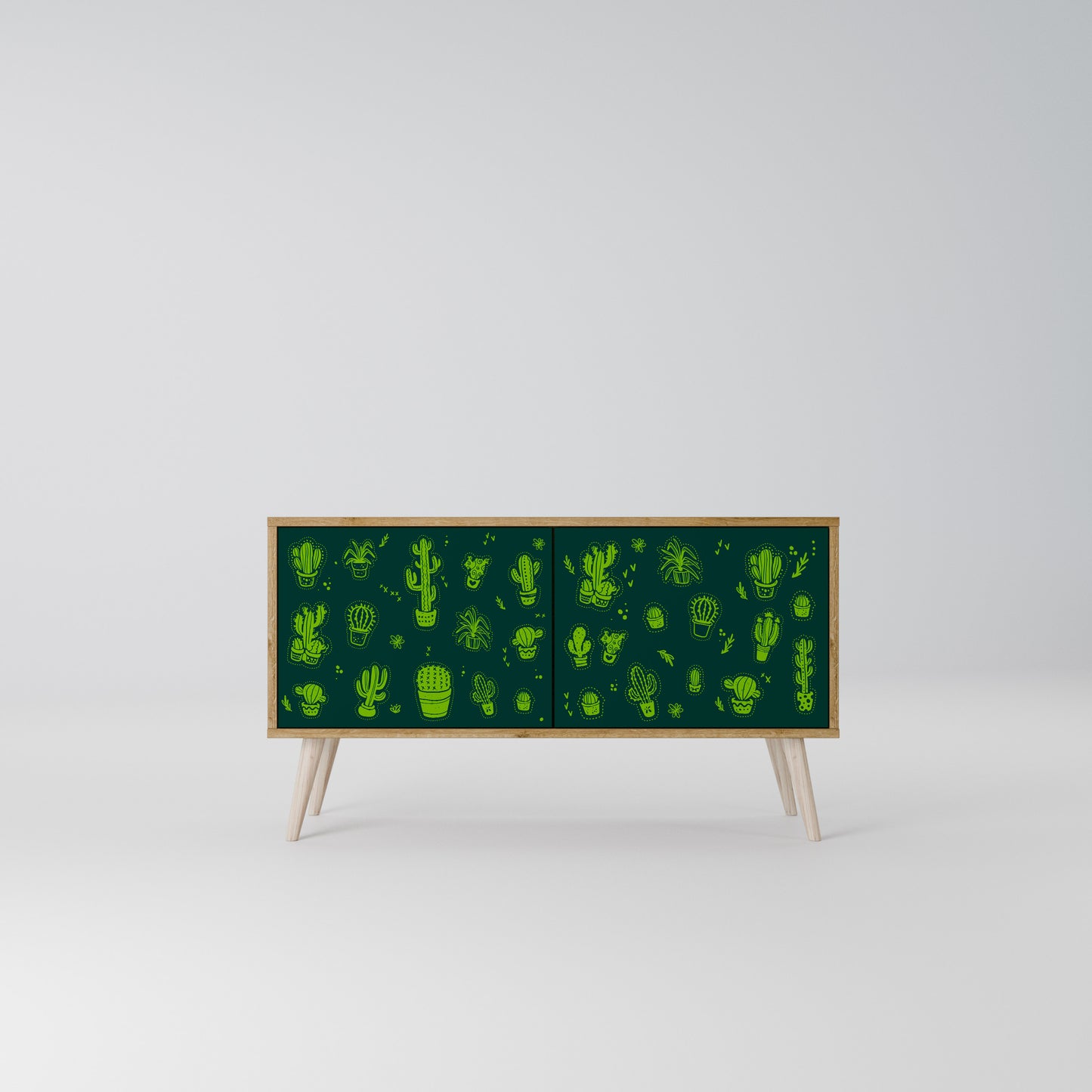 DESERT GREEN Mobile TV Compatto a 2 Ante